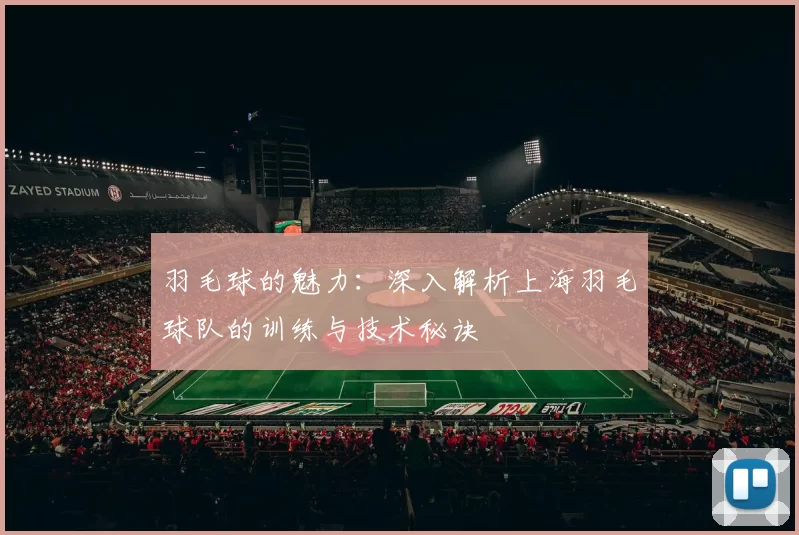 羽毛球的魅力：深入解析上海羽毛球队的训练与技术秘诀